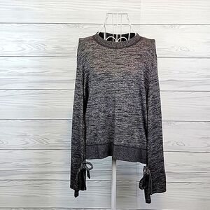 Abercrombie and Fitch crewneck sweater in marled grey Size S